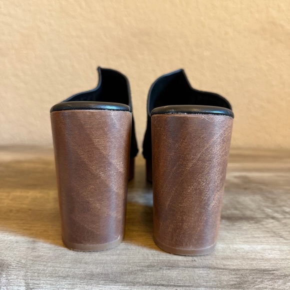 Sam Edelman Josselyn Platform Black Suede Leather - Picture 6 of 13